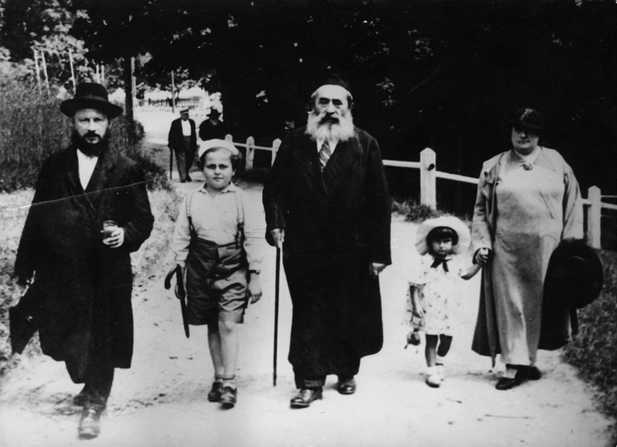rodzina rabina Lubartowa
