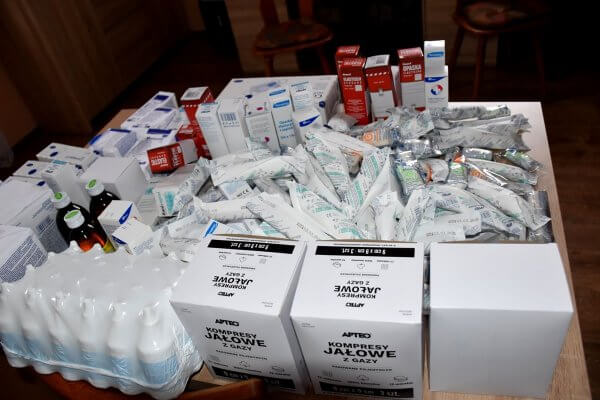 Dary dla Ukrainy - bandaże i materiały opatrunkowe